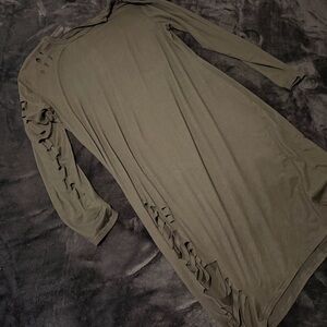 SHEIN Black Long Sleeve Dress